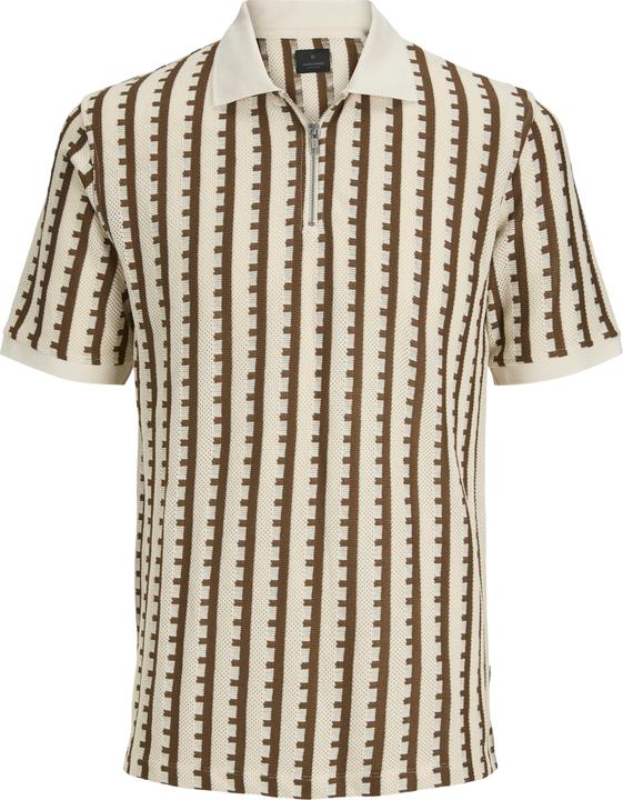 Jack & Jones Plus Size Gestreift Poloshirt Poloshirt (3XL)