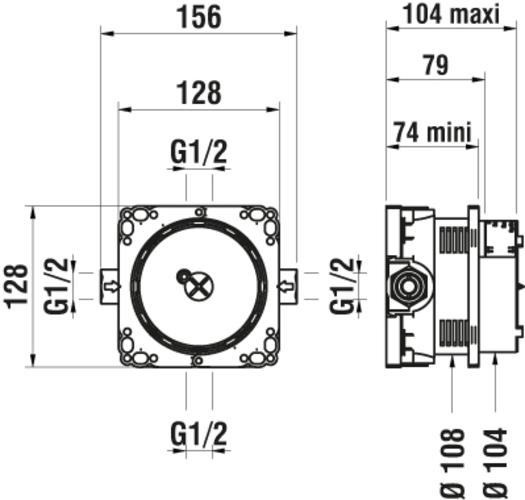 Produktbild Laufen HF574037000000