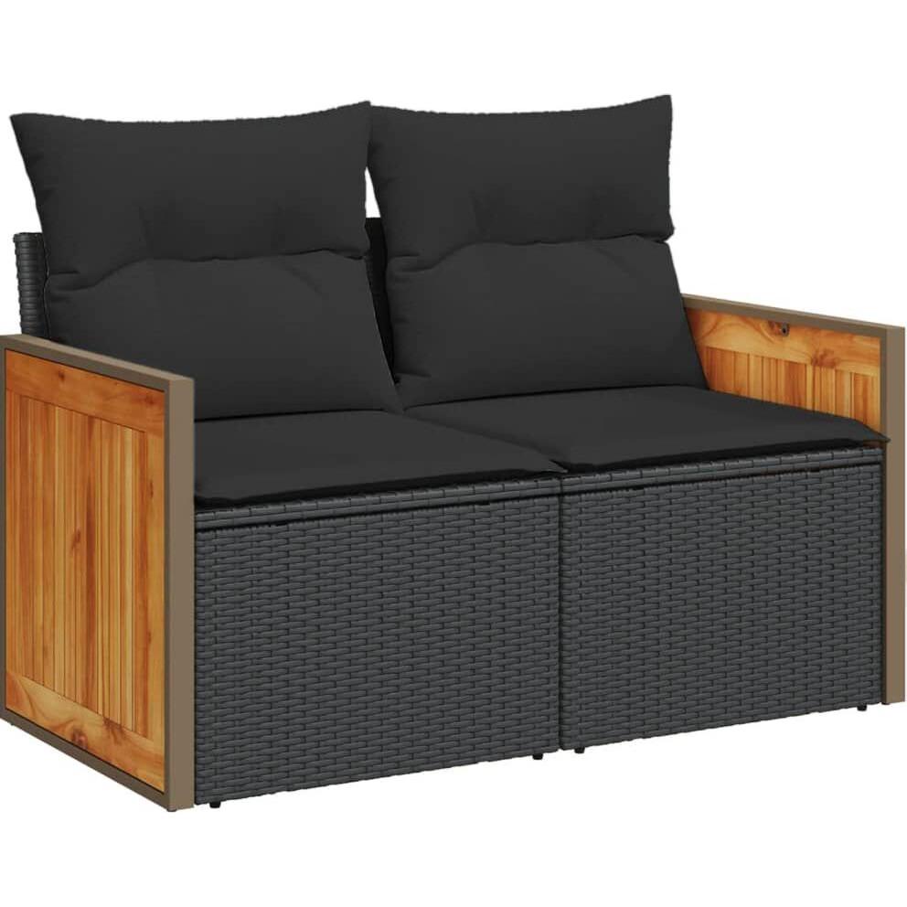 Thumbnail - VidaXL, Gartenlounge, 10-tlg. Garten-Lounge-Set mit Kissen