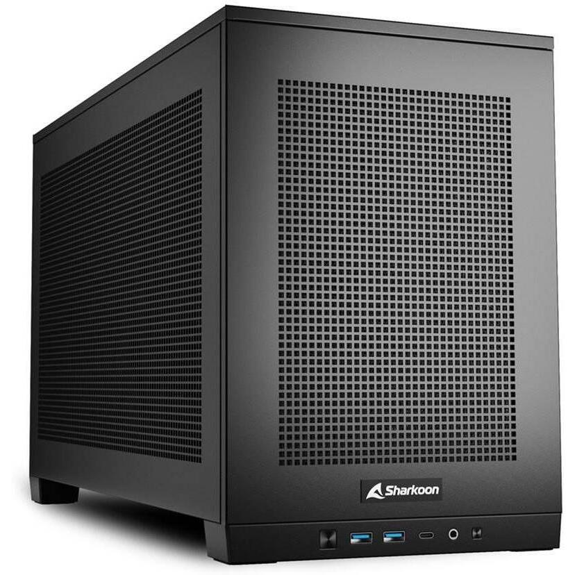 Sharkoon REBEL C20 ITX (Mini-ITX), Case PC, Nero