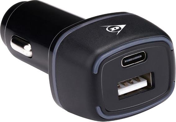 Produktbild Dunlop Car charger USB A + USB C