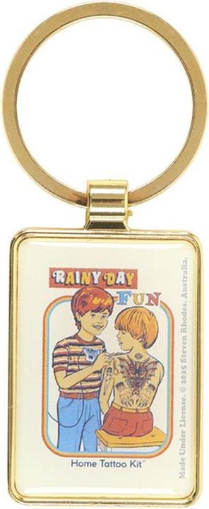 Actual product image Steven Rhodes Rainy Day Fun Keyring