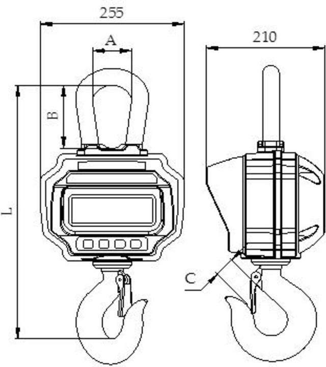 Produktbild PCE Instruments Digital - Kranwaage
