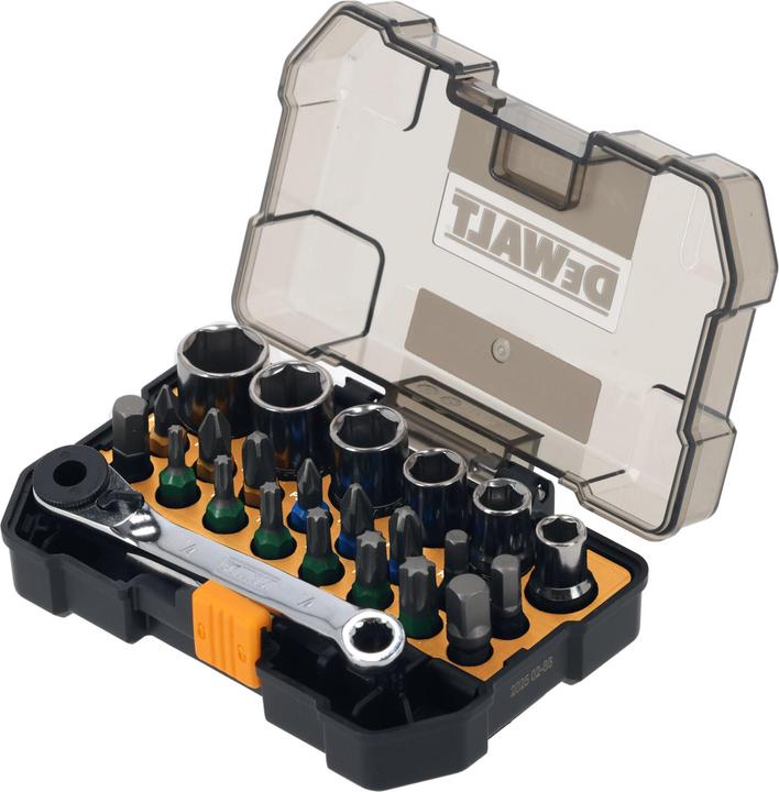 Produktbild DeWalt McLaren / 24-tlg. BIT- UND RATSCHENSET