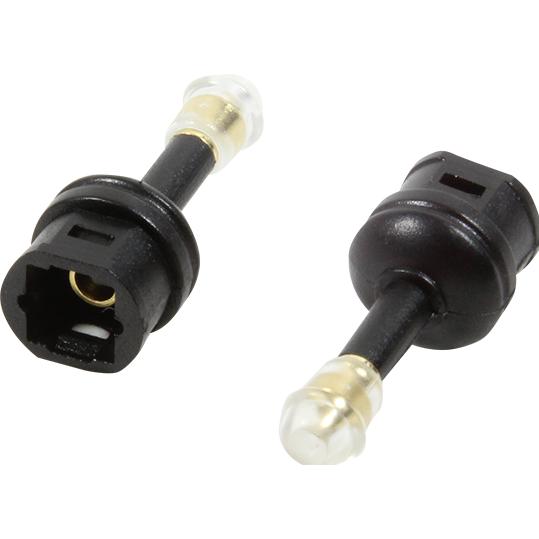 Thumbnail - LogiLink Toslink Adapter (Klinkenadapter), Audio Adapter, Schwarz