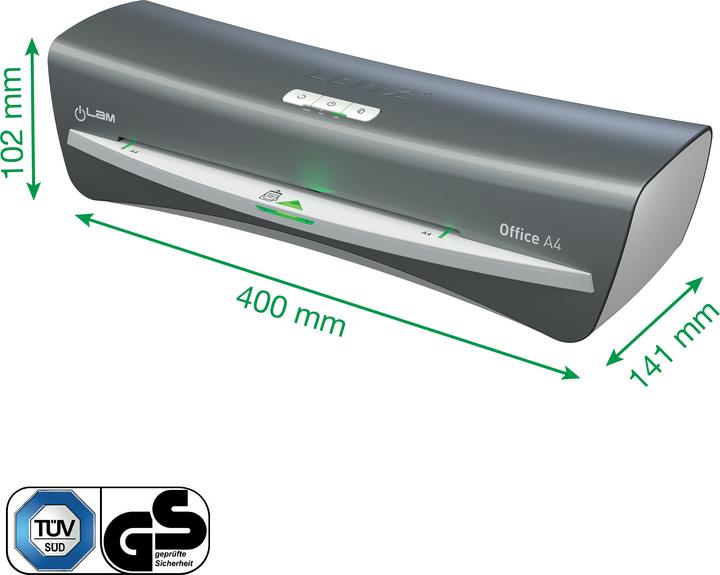 Produktbild Leitz Laminator iLAM Office A3 (75 - 125 µm, A3)