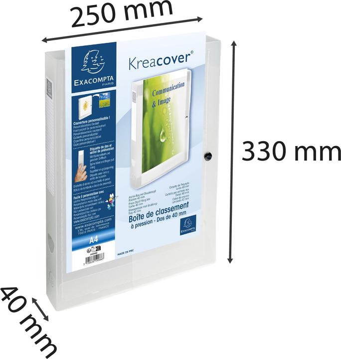 Image du produit Exacompta Boîte d'archives (A4)