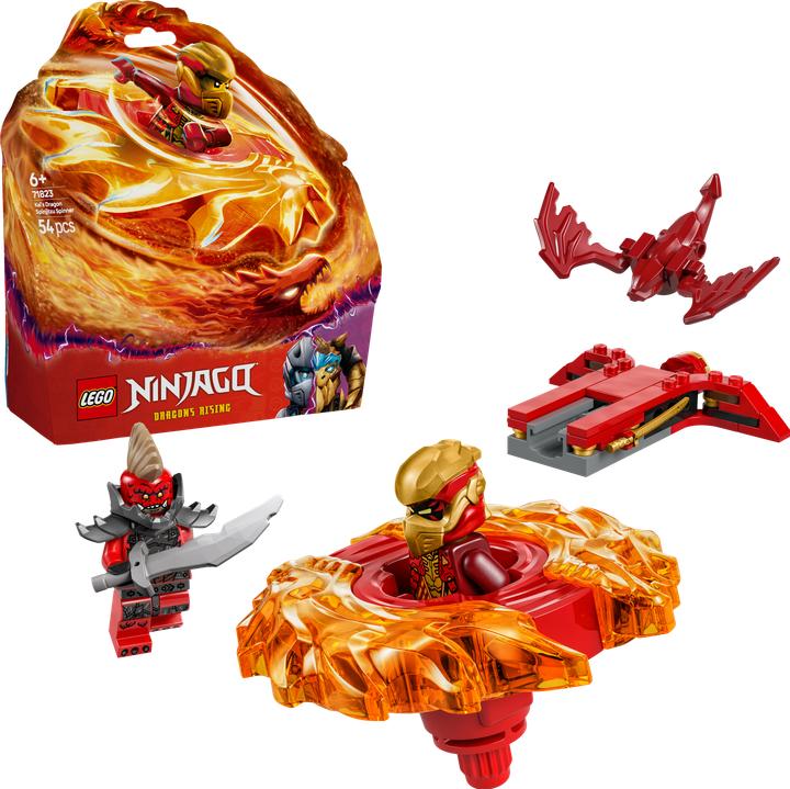 Produktbild LEGO Kais Drachen-Spinjitzu-Spinner (71823, LEGO Ninjago)
