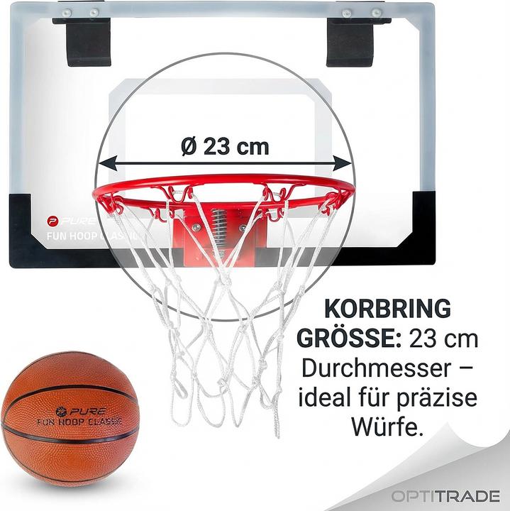 Produktbild Pure2improve Basketballkorb Fun Hoop Classic