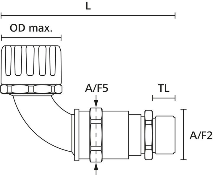 Actual product image HellermannTyton KS screw connection (Cable conduit, 12.50 cm)