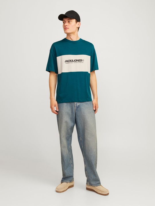 Produktbild Jack & Jones Jjelegacy Blocking Tee Ss O-Neck Noos (XL)