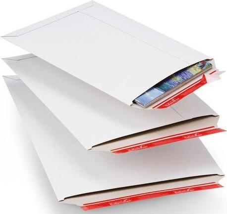 Actual product image Colompac 20 ® cardboard envelopes white for DIN B5+ (20 pcs.)