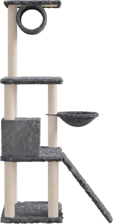 Produktbild vidaXL Nilo (131 cm, Dunkelgrau)