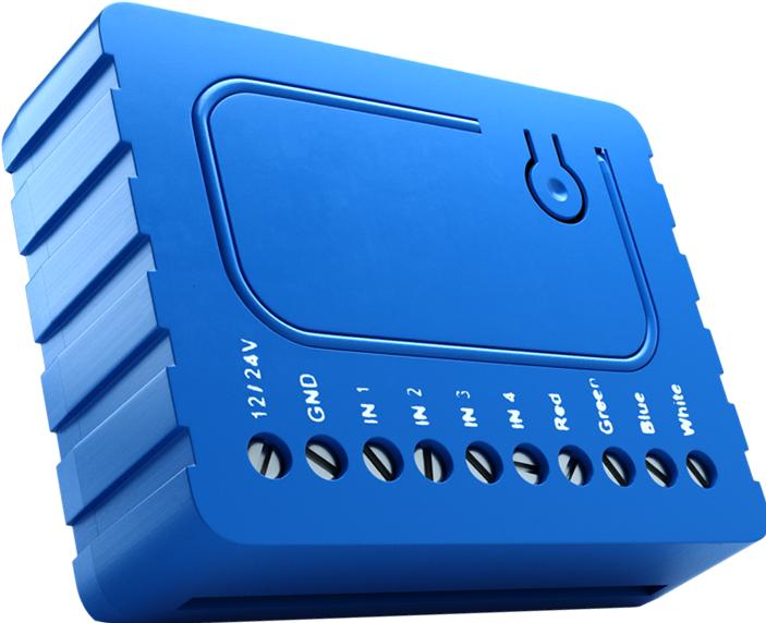 Actual product image Qubino RGBW Dimmer (Dimming actuator, Switch actuator)