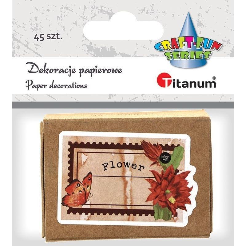 Titanum, Post-it, Deko-Notizen aus Pappe in einer Box mit 45 Stück