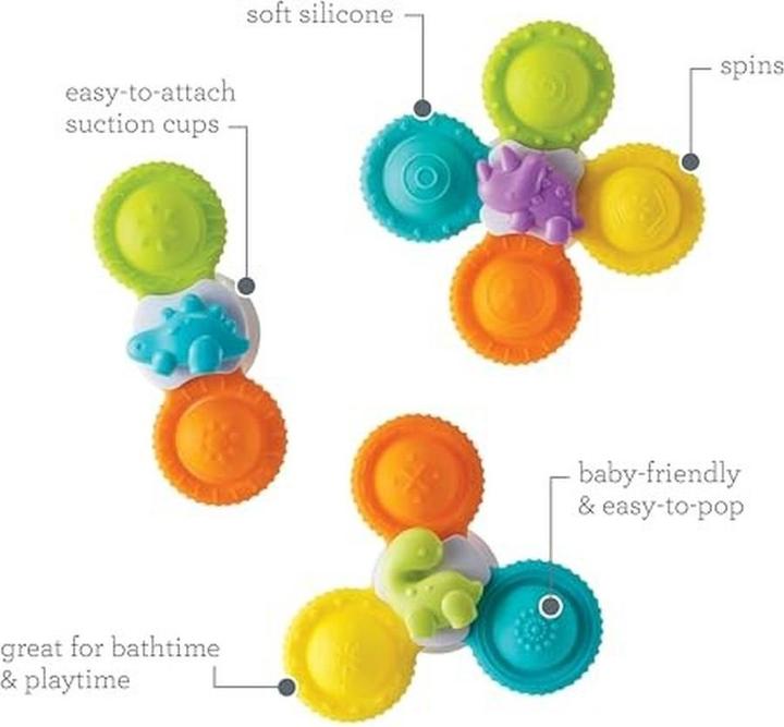 Actual product image Infantino Spinner with suction cup
