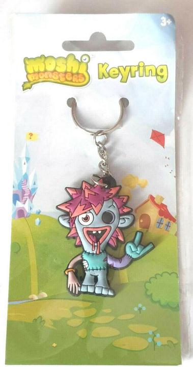 Actual product image Moshi Monsters Zommer Keyring