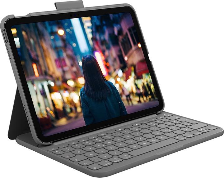 Produktbild Logitech Combo Touch (DE, Apple iPad 2022 (10. Gen), Apple iPad 2025 (11. Gen))