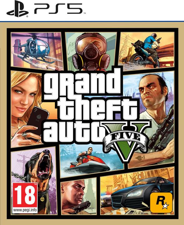 Immagine prodotto Rockstar Grand Theft Auto V (PS5, EN)