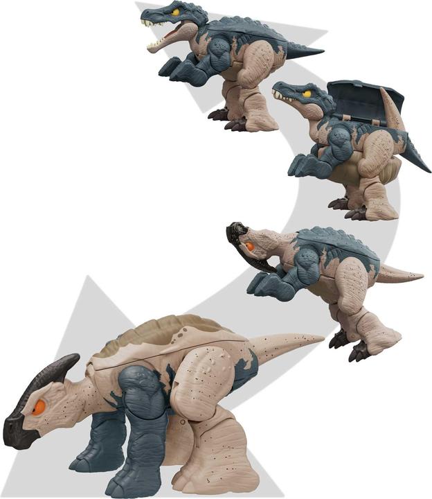 Actual product image Jurassic World FIERCE CHANGERS™ DOUBLE DANGER™ Baryonyx & Parasaurolophus