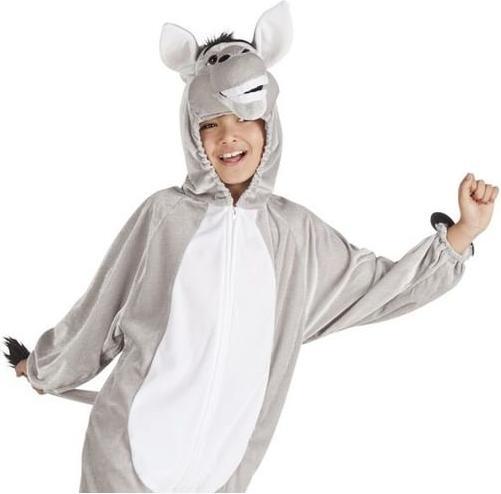 Immagine prodotto Boland Costume da asino per bambino: tuta di peluche con cappuccio (140)