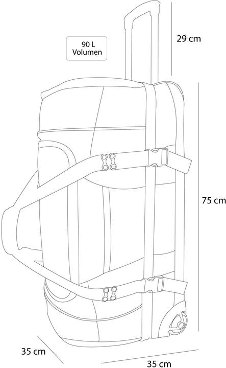 Produktbild Normani Reisetasche 90 l Kompass 90 - 803 (90 l)