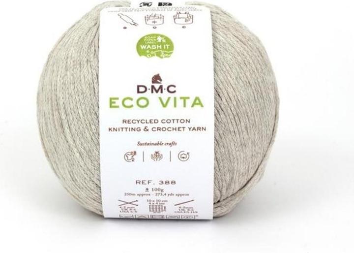 Actual product image DMC Wool Eco Vita 100 g, Light beige (250 m)