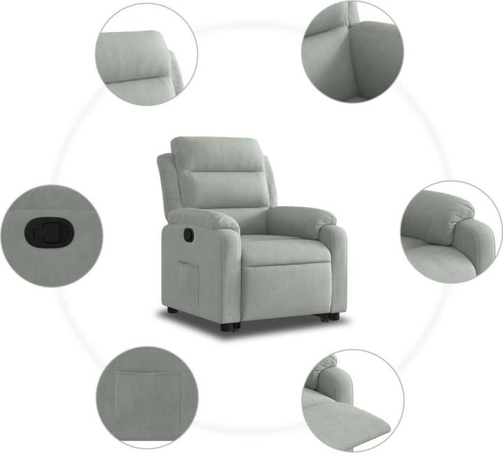 Actual product image vidaXL Relaxsessel mit Aufstehhilfe