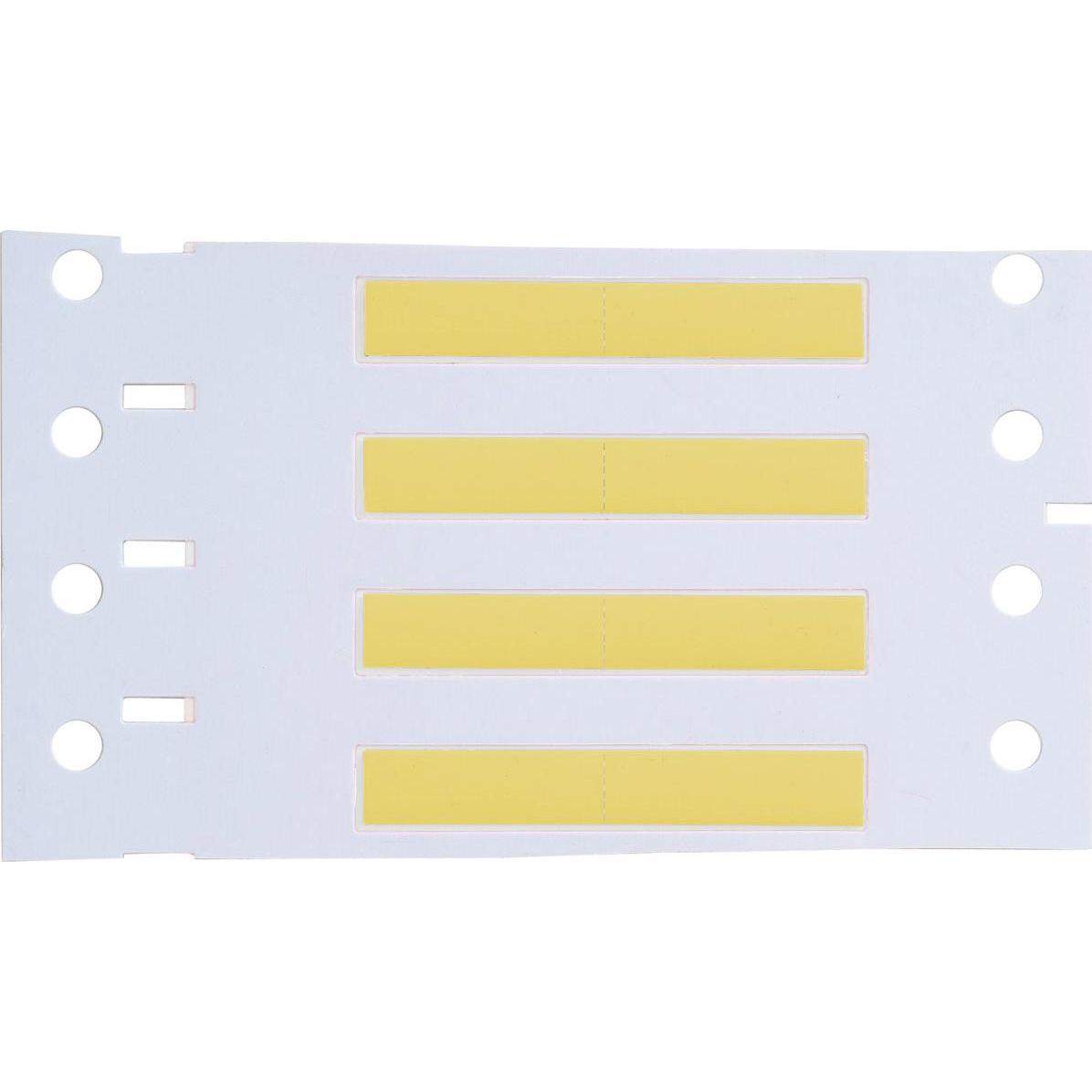 Thumbnail - Brady, Etiketten, PS-125-150-YL-2, B-342, Permasleeve, wärmeschrumpfd. Polyolefin, Gelb, 19,05 x 6mm, für Kabe