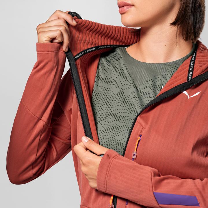 Actual product image Salewa Pedroc PL 3 HD Jacket W - Ultraleichter, warmer Damen-Midlayer mit Kapuze (38, M)