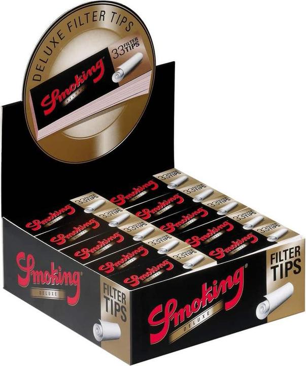 Smoking Punte filtranti Deluxe (confezione da 50 pezzi)