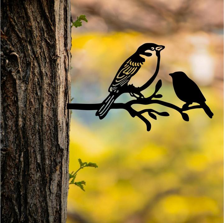 Actual product image Wallxpert Garden plug bird on branch