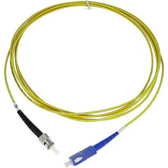 BlueOptics Simplex LWL Patchkabel SC-UPC/ST-PC Singlemode 3 Meter (3 m), Netzwerkkabel