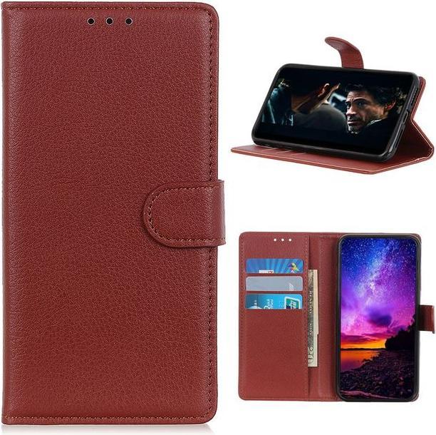 Produktbild MU Classic Litchi Leder Bookcover Series (Nokia 3.4)