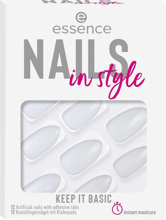 essence Nails in style 15 (Kunstnägel, Weiss)