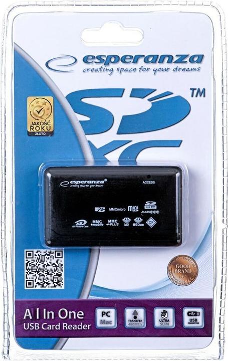 Actual product image Esperanza EA119 (USB 2.0)