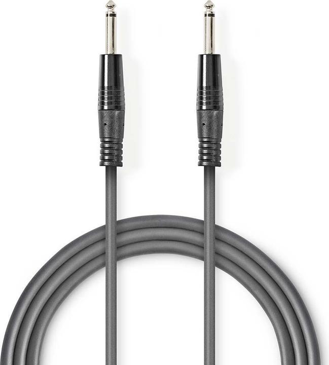 Actual product image Nedis Compensated audio cable 6.35 mm plug - 6.35 mm (3 m)