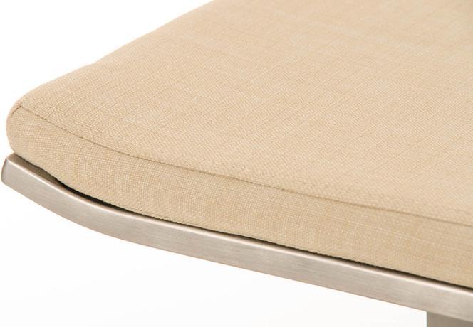 Produktbild Swisshandel24 Barhocker Lameng Stoff E78, creme
