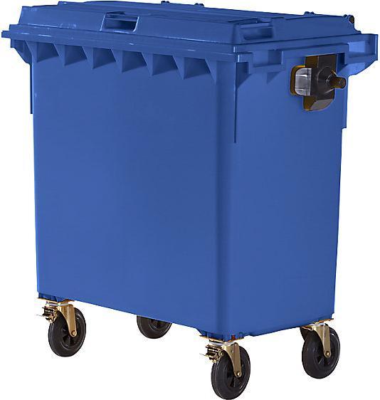 Immagine prodotto kaiserkraft Contenitori di plastica per rifiuti di grandi dimensioni, secondo la norma DIN EN 840 (770 l)