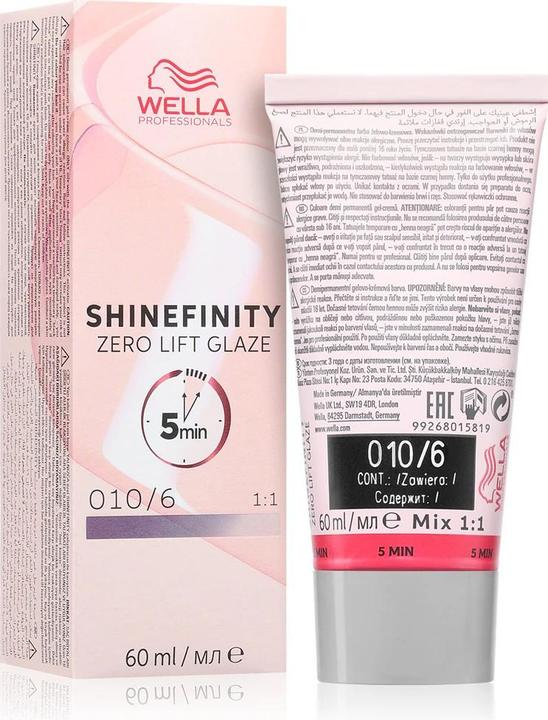 Produktbild Wella Shinefinity 60 ml 0106 Haarfarbe (Violett)