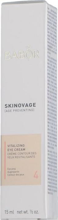 Actual product image Babor SKINOVAGE - Vitalizing Eye Cream Tired, Dull Skin (Eye Care Fluid, 15 ml, Day + Night)