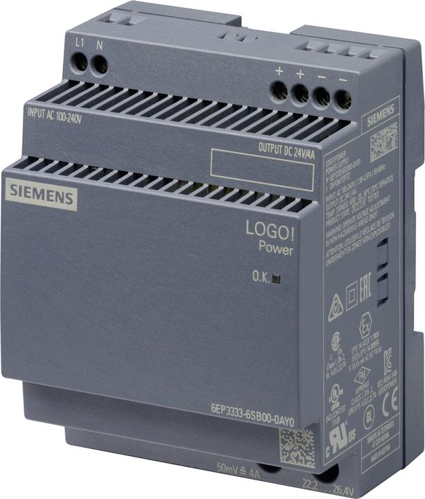 Produktbild Siemens Hutschienen-Netzteil (DIN-Rail