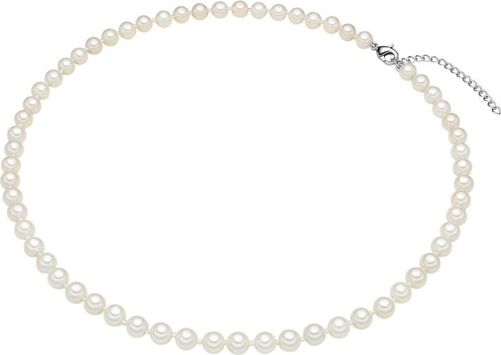 Produktbild Rafaela Donata Damen Sterling Silber Muschelkernperle silber 45,0 cm Basiskette + 5,0 cm Verlängerung - 30442 (Sterling Silber, 50 cm)