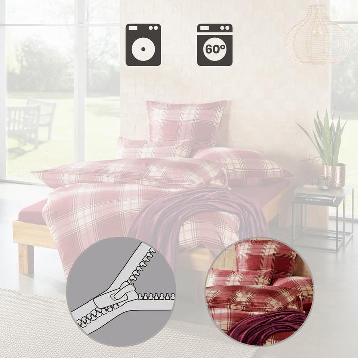 Produktbild Redbest Bettwäsche (Duvetbezug, 155 x 200 cm, 80 x 40 cm)