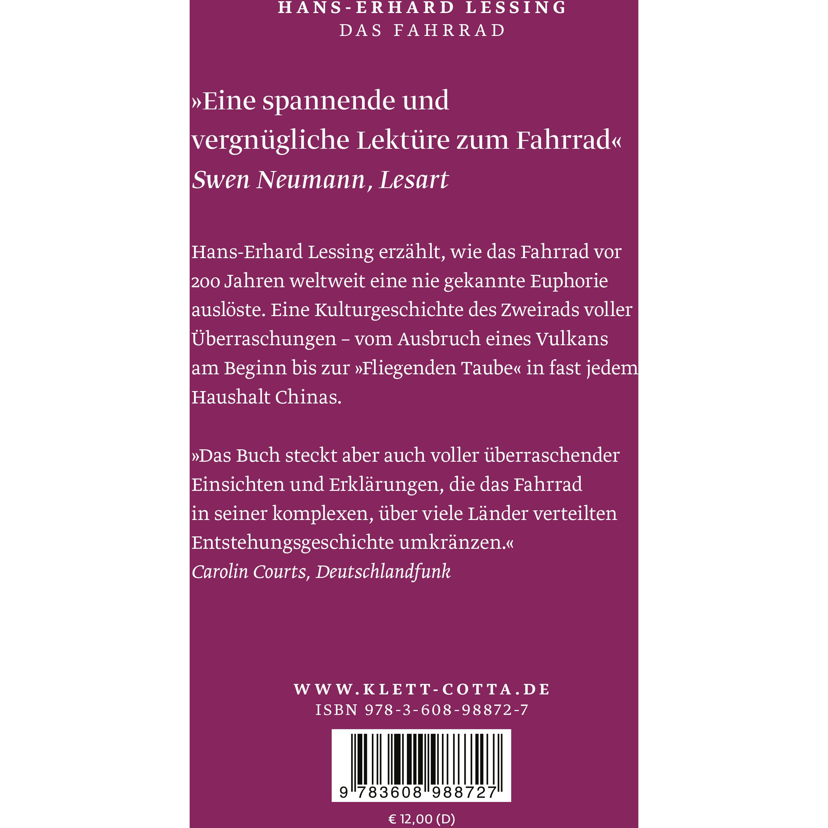 Thumbnail - Das Fahrrad, Ratgeber von Hans-Erhard Lessing