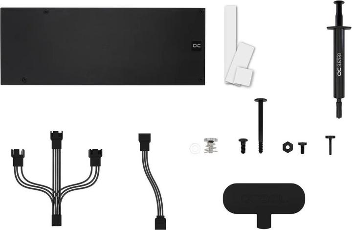 Actual product image Alphacool WAK Eiswolf 2 AIO - 360mm RX 7900XTX Merc 310 with backplate