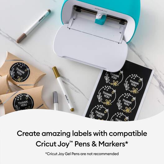 Actual product image Cricut Smart Vinyl Permanent Joy 14x33cm 4 sheets Writable Black (P)