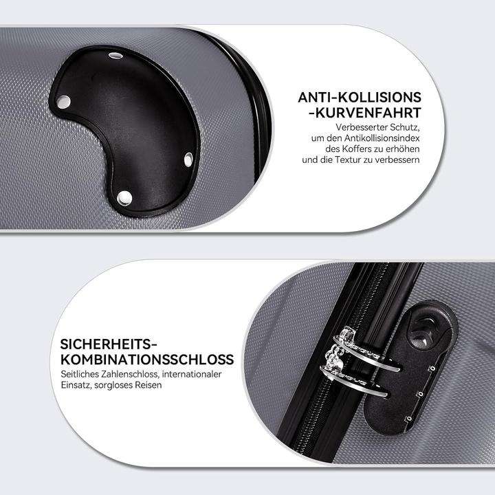 Produktbild Beibye 3-teiliges Hartschalenkoffer-Set (110 l)