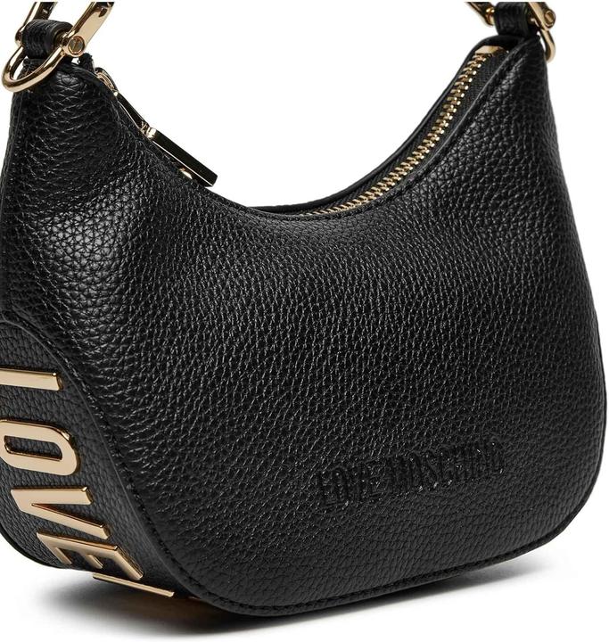 Immagine prodotto Love Moschino Borsa a tracolla in PU nera e oro