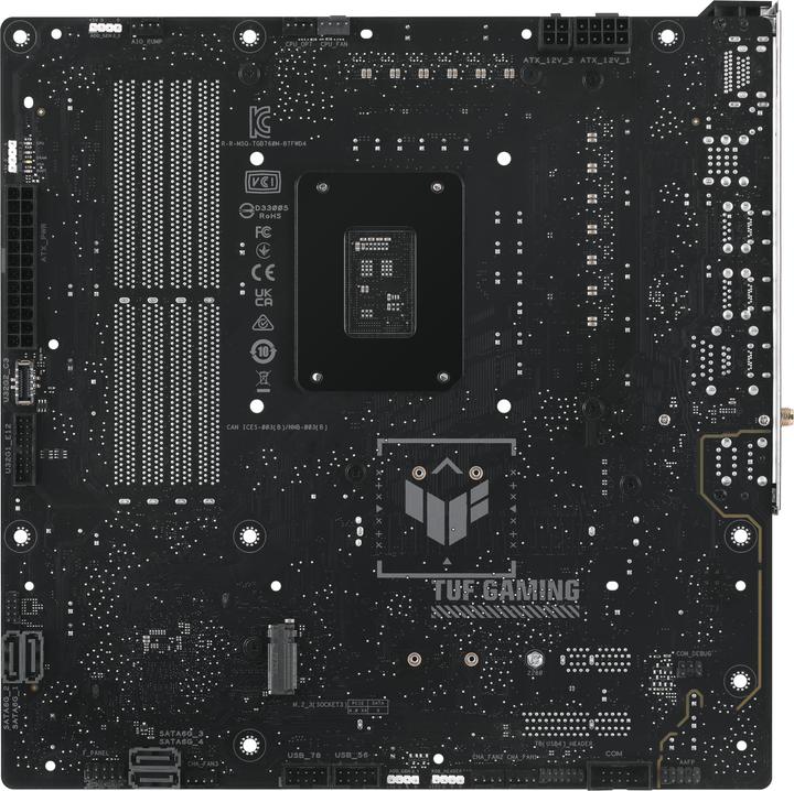 Actual product image ASUS TUF Gaming B760M-BTF D4 (LGA 1700, Intel B760, mATX)